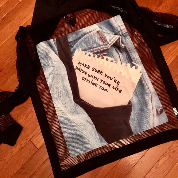 New NWT short sleeve black hooded jacket size M - Picture 5 of 14